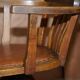 Fauteuil de directeur ancien circa 1900 époque Édouardien en cuir