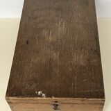 Old wooden box