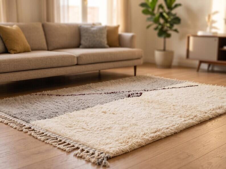 Handmade Moroccan rug 250cm x 150cm