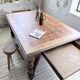 Oak table in Louis XIV style 1900