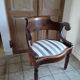 Fauteuil de bureau Louis Philippe