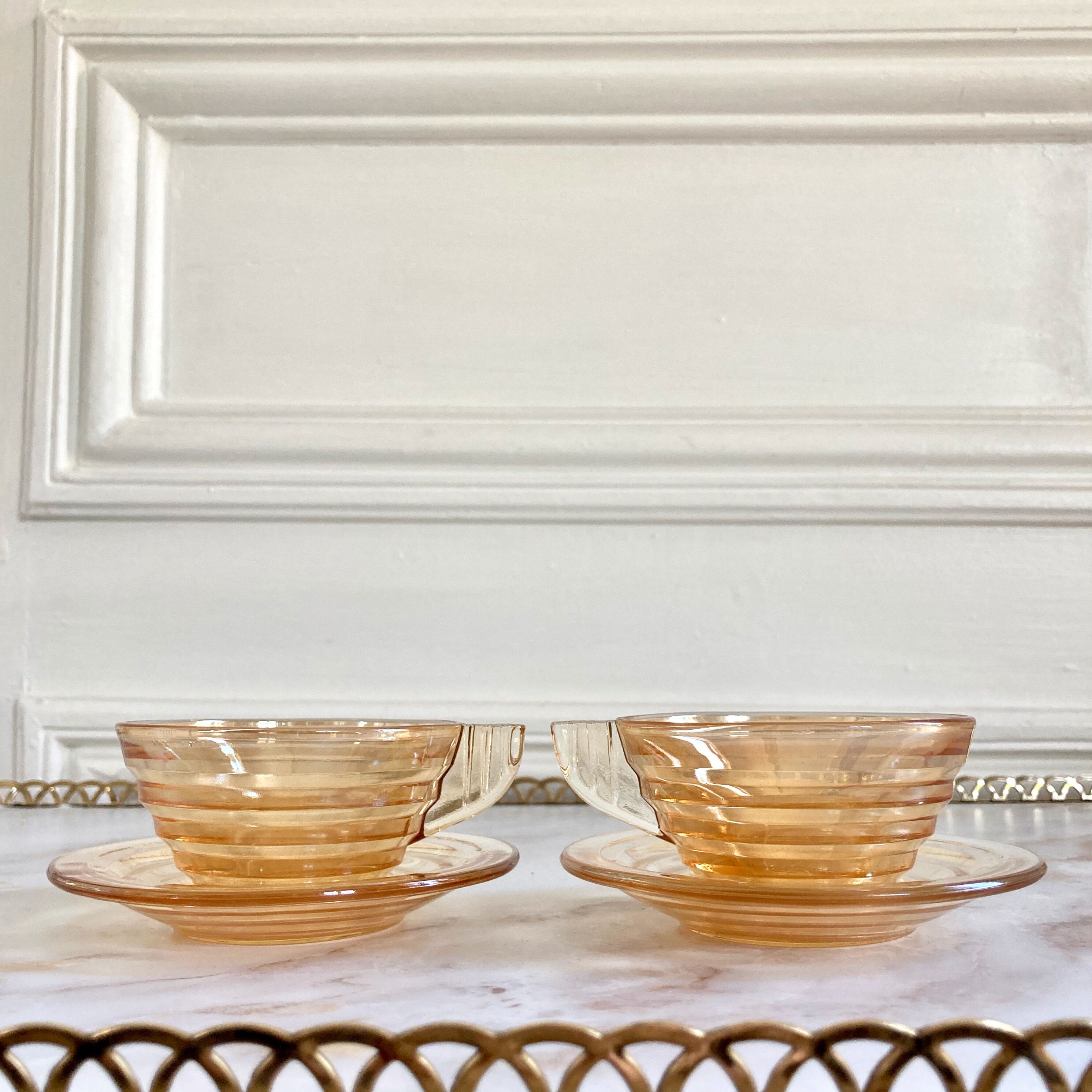 Coffee cups and saucers