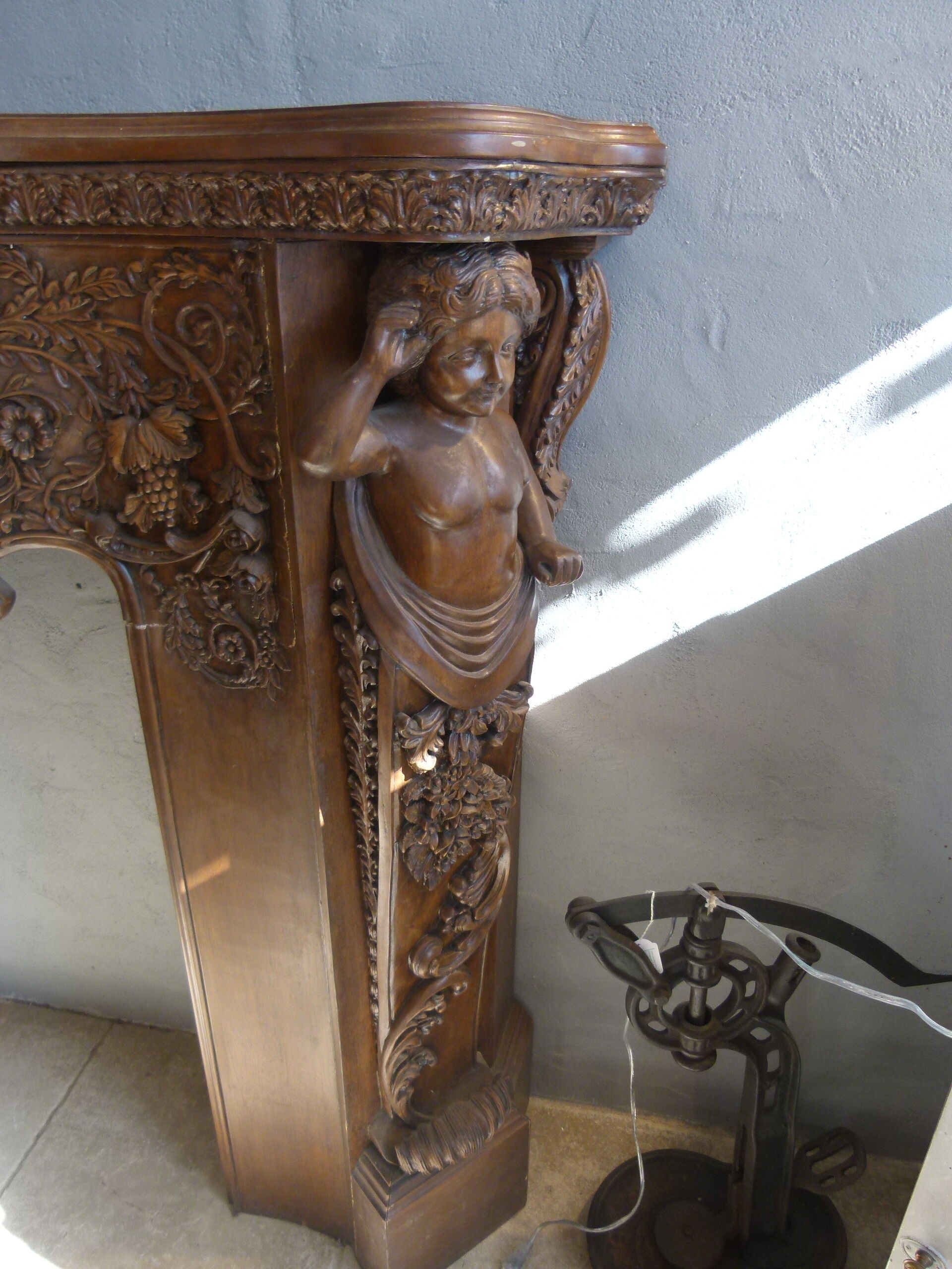 Wooden chimney