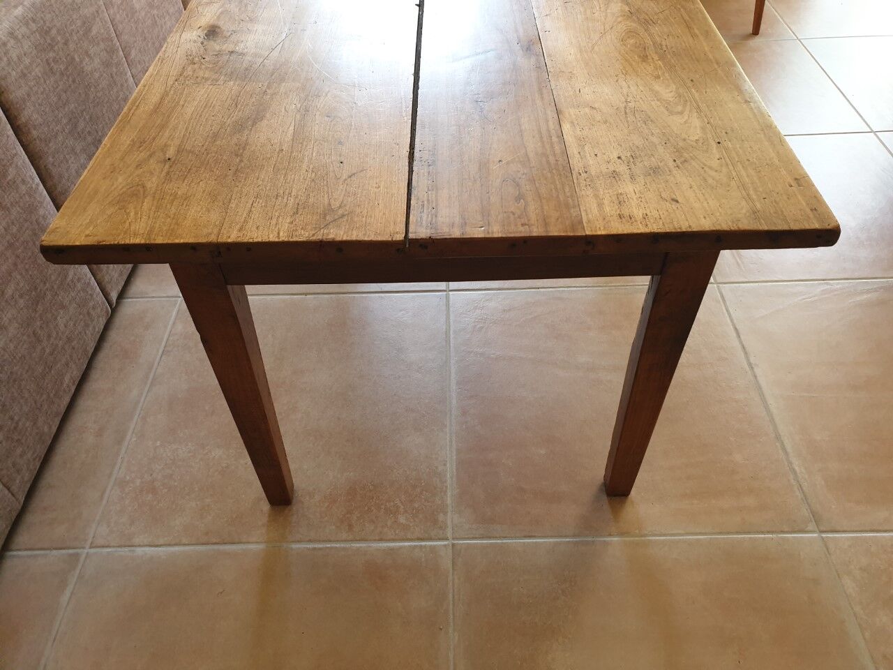 Old farmhouse table