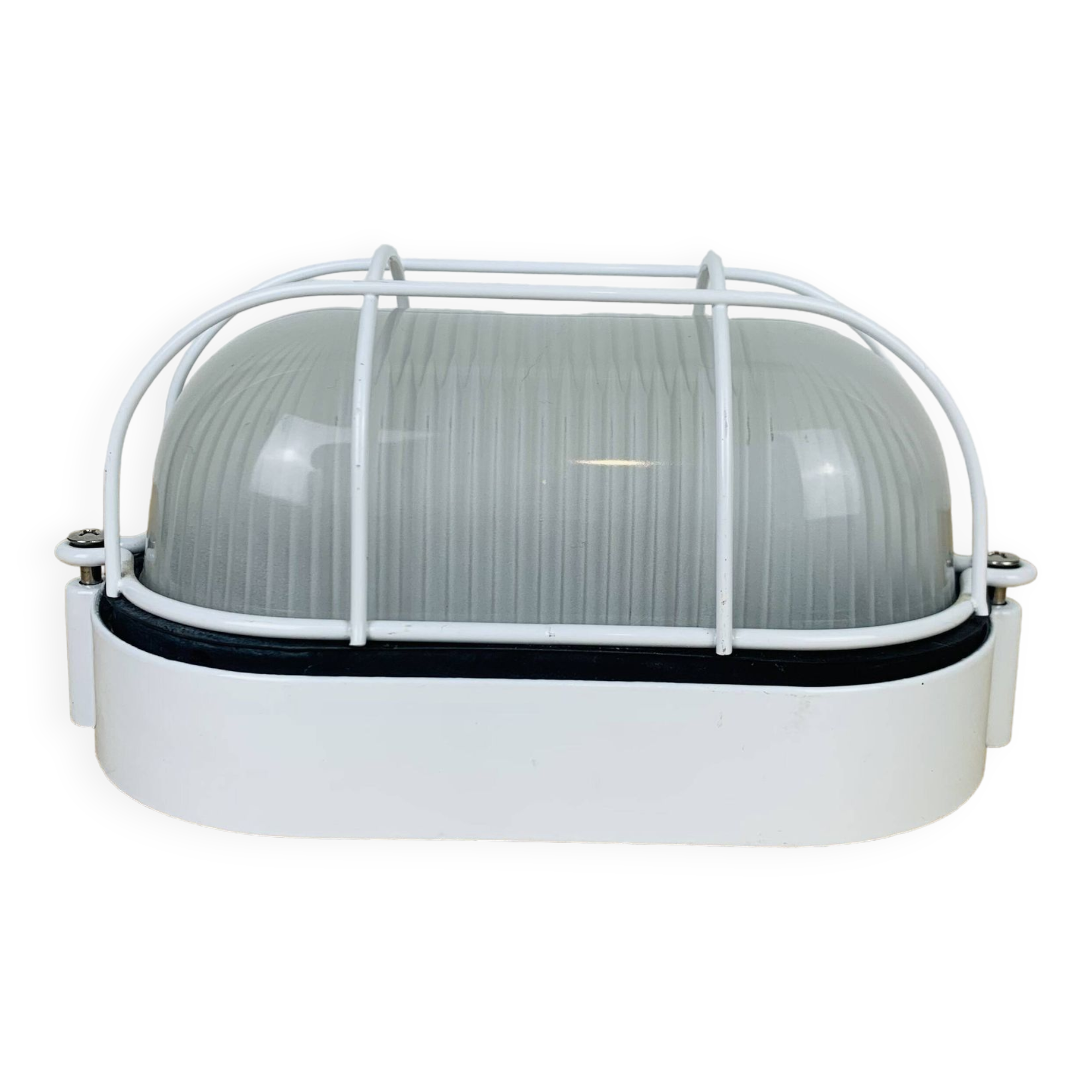 Industrial style porthole wall light