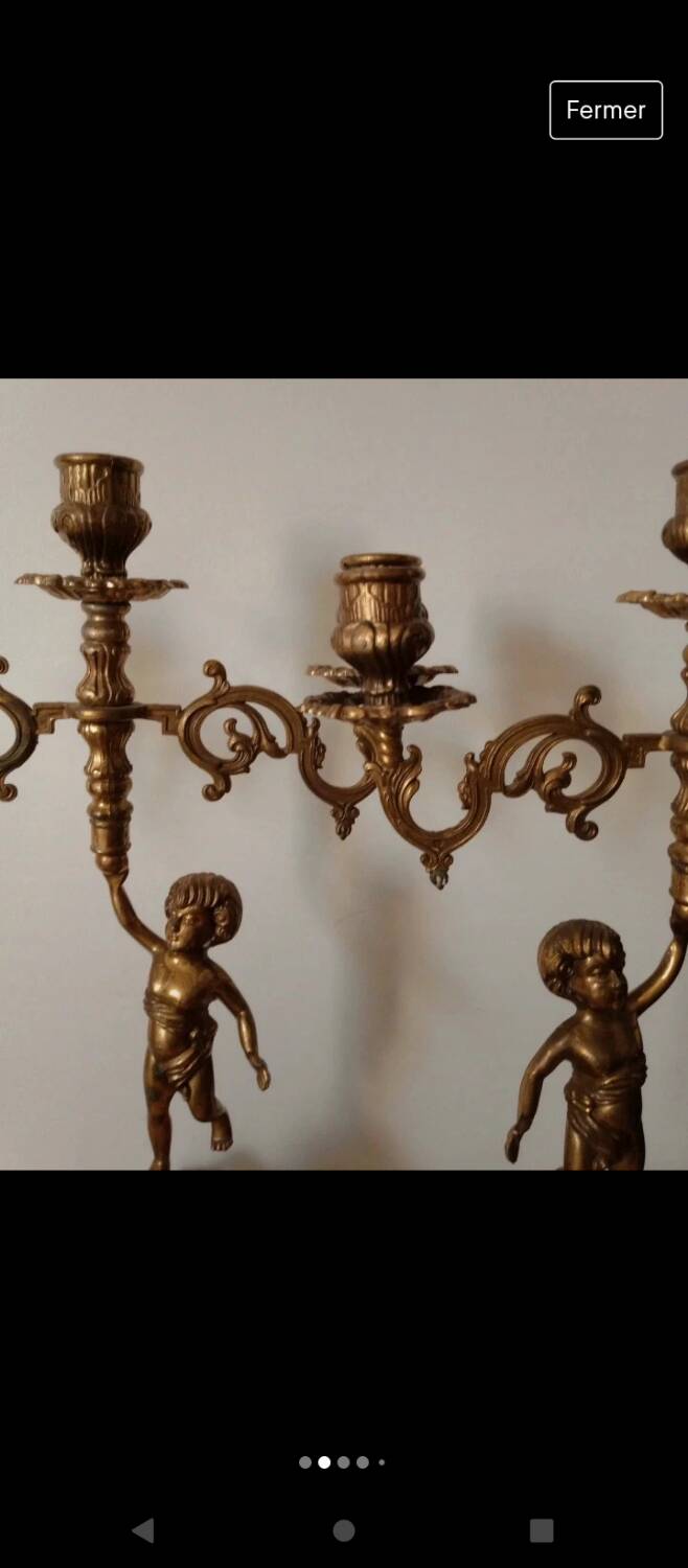 Vintage candlesticks