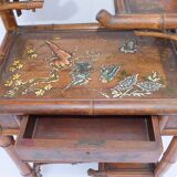 1900 extreme oriental bamboo Cabinet