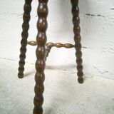 Large tripod wooden stool