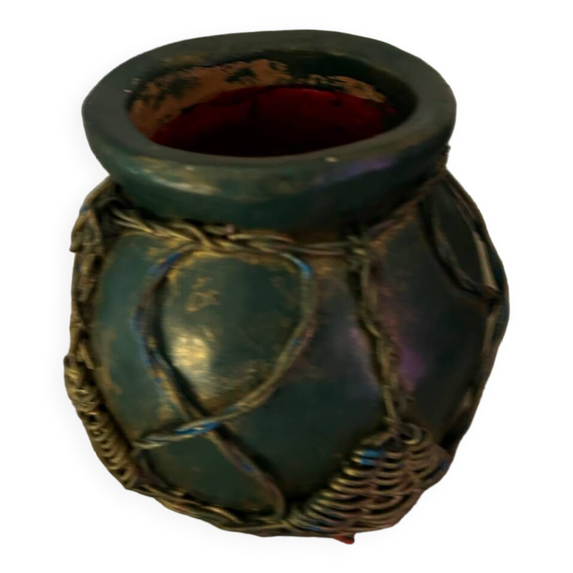 Handcrafted ceramic vase