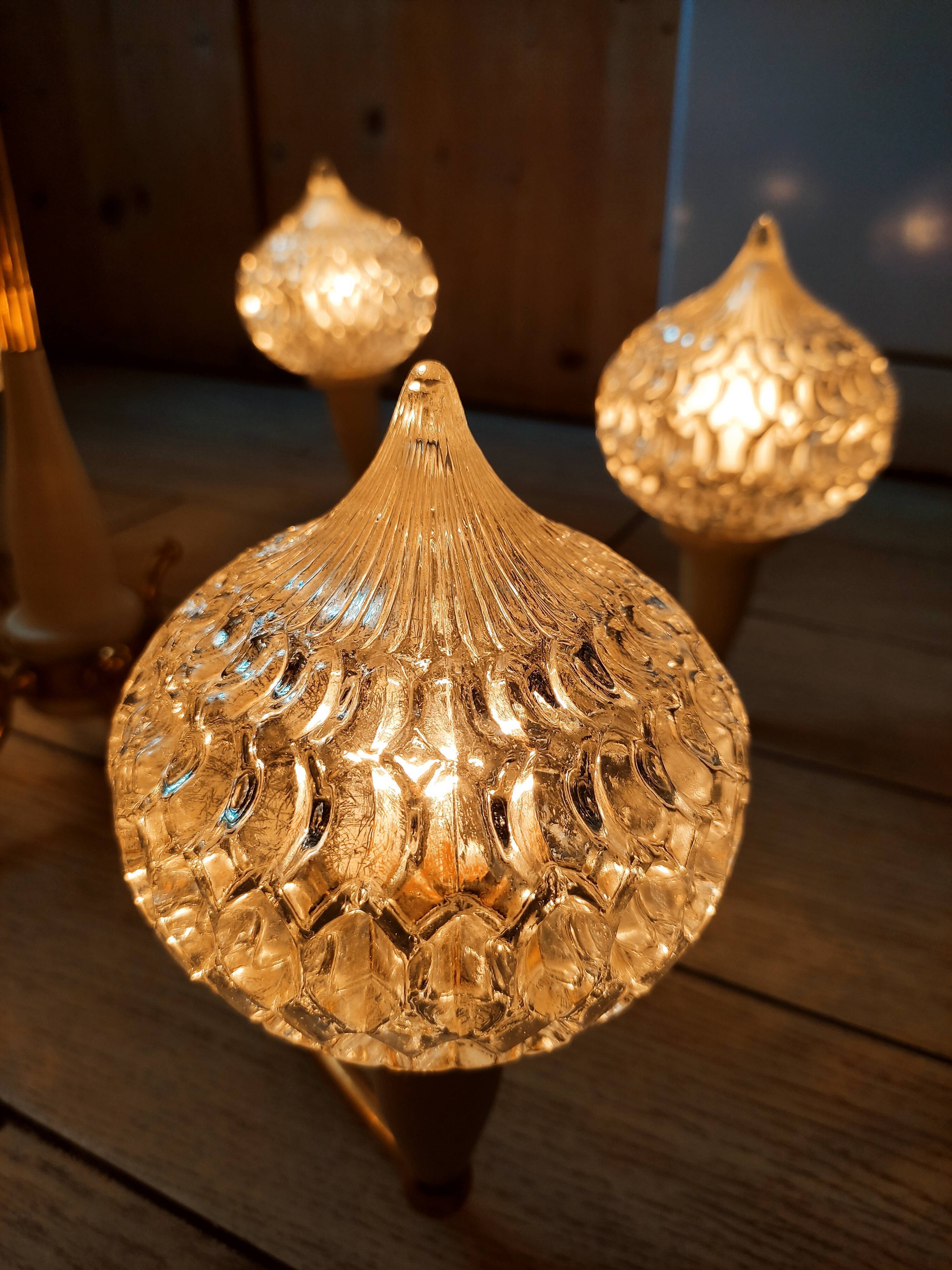 Star chandelier 50s Maison Arlus