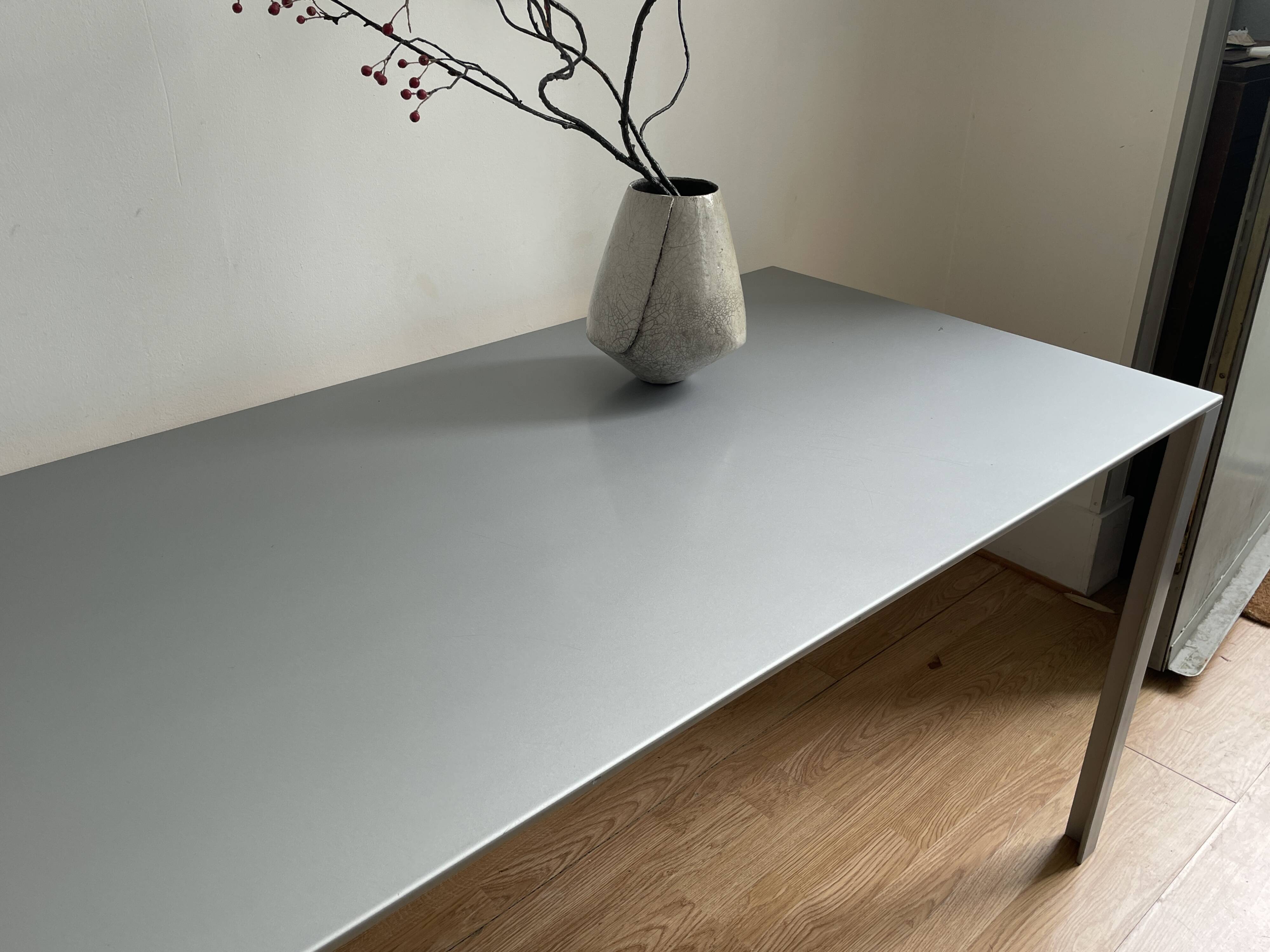 Table "LESS", 1994, designed by Jean Nouvel, for office or domestic use.