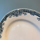 Set of 11 flat plates Terre de Fer in Earthenware of St Amand, model Lucy