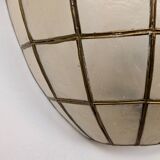 Pair of mother-of-pearl wall lights