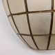 Pair of mother-of-pearl wall lights