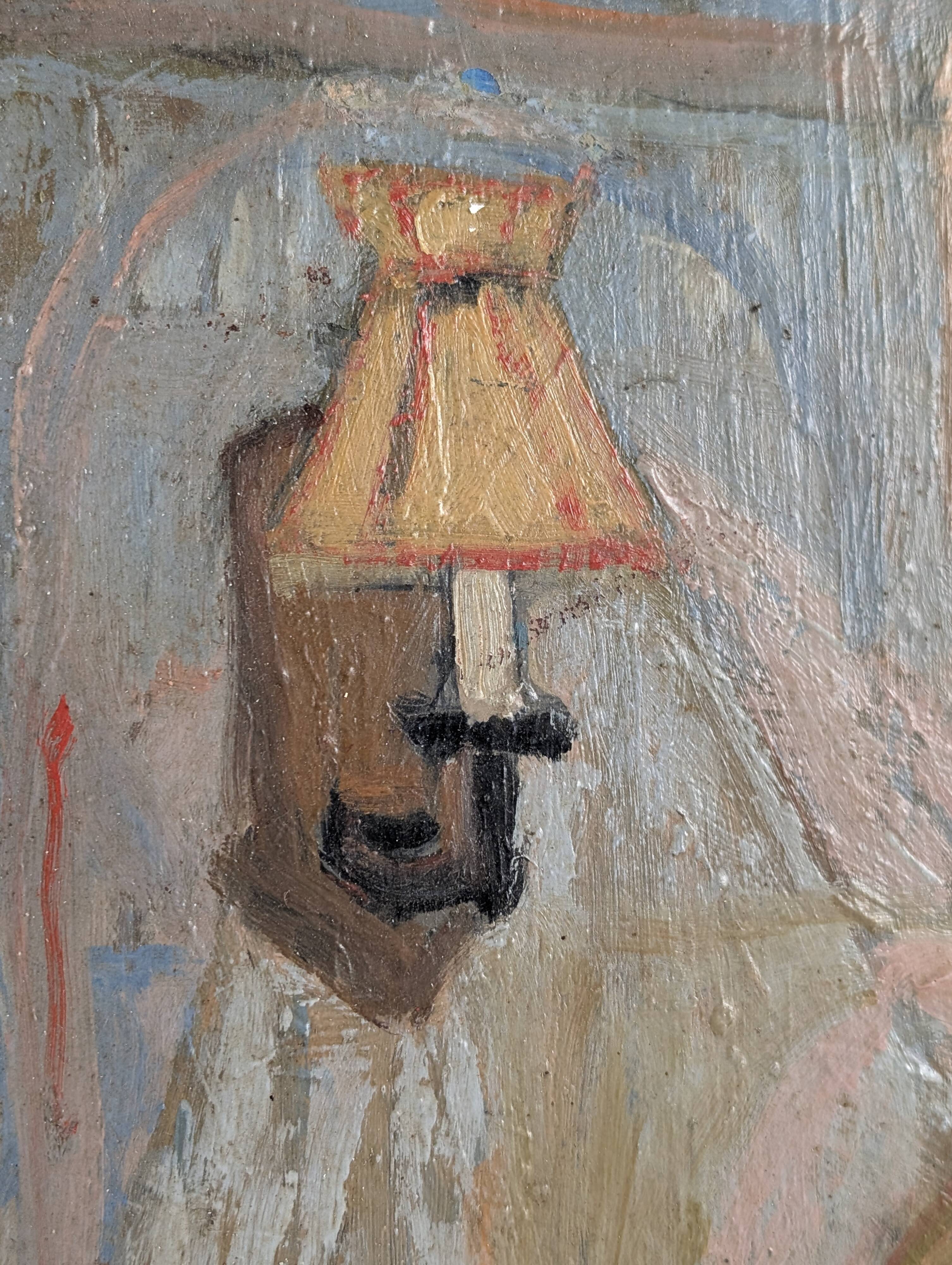 Oil on Board by Einar Granum, Norway, 1950s