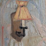 Huile sur panneau par Einar Granum, Norvège, années 1950