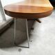 Rosewood extendable round table by Luigi Bartolini. vintage dining room 1960/70