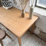 Oak veneer desk 1950