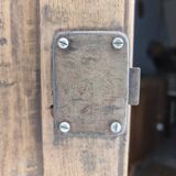 Hand-carved French rustic wardrobe