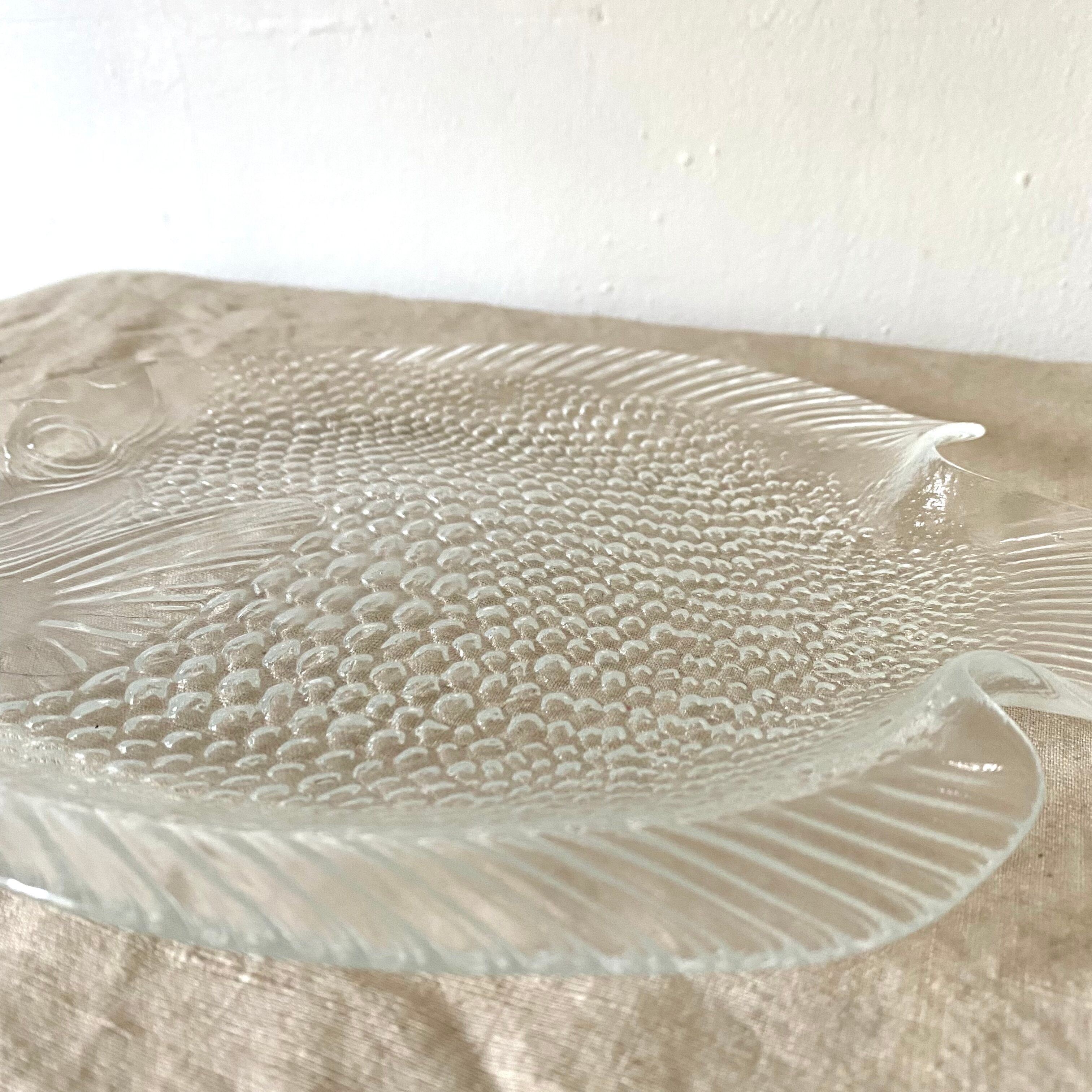 Glass fish plates
