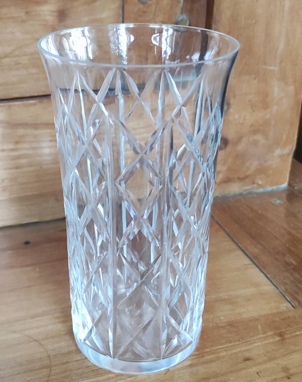 Set of 6 Saint Louis cut crystal glasses