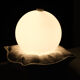 Lampe de table coussins en céramique globe 1970s italie
