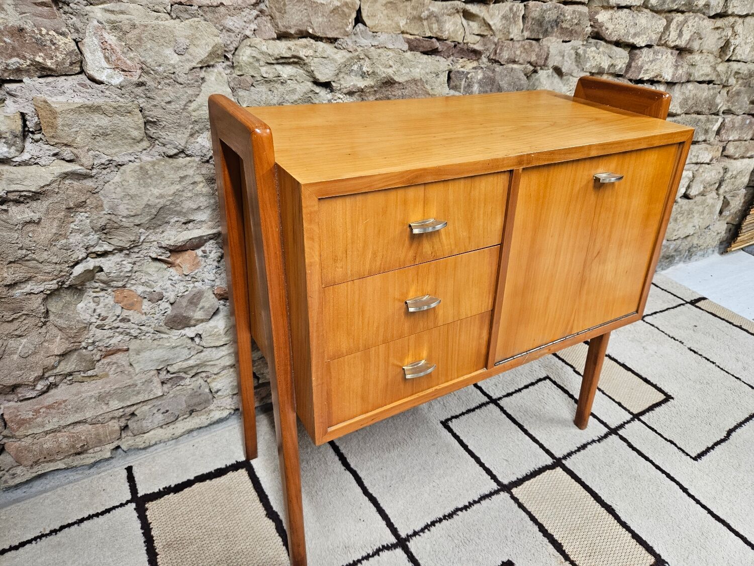 Small vintage Scandinavian furniture 1970