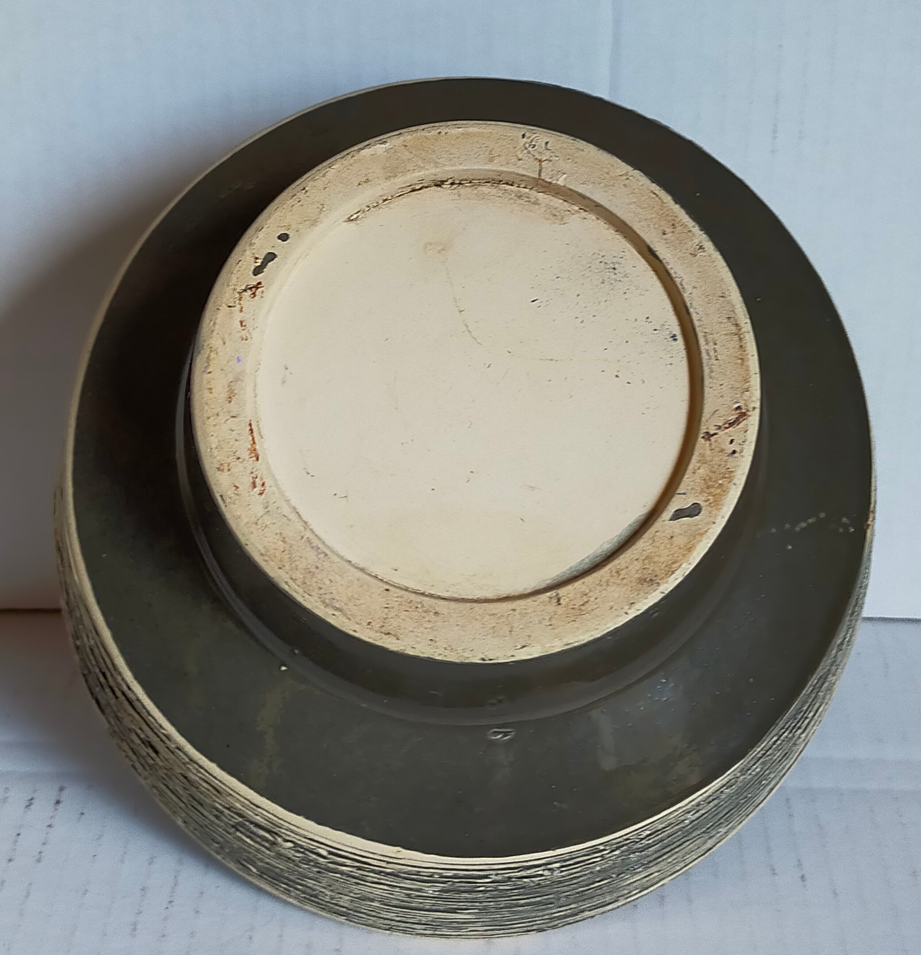 Modernist ceramic pot cover 50s