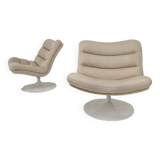 Set of 2 975 Lounge Chairs by Geoffrey Harcourt for Artifort, 1970s