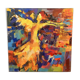 Oil Painting Canvas Deloison Caen Abstract Modern Dancer Woman