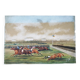 Horse racing gouache painting John Grant