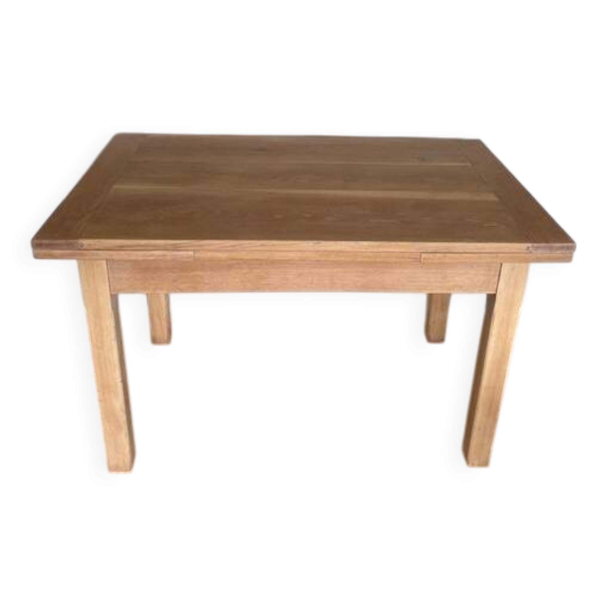 Table chêne brut vintage