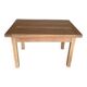 Table chêne brut vintage