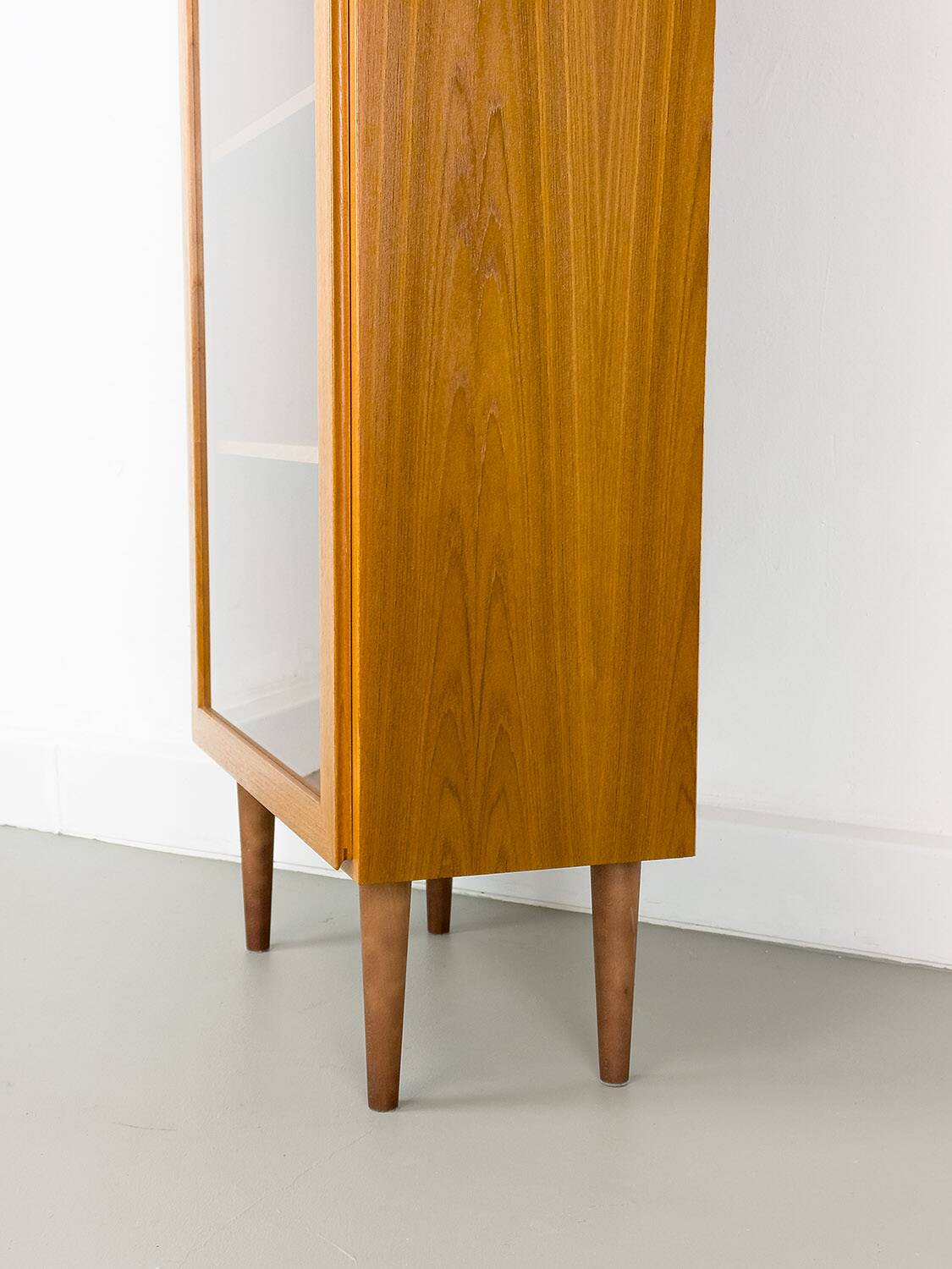 Meuble en Teck avec Porte Vitrée de Omann Jun, 1960s