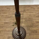 Lampadaire Art déco en bois massif