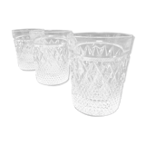 3 whiskey glasses