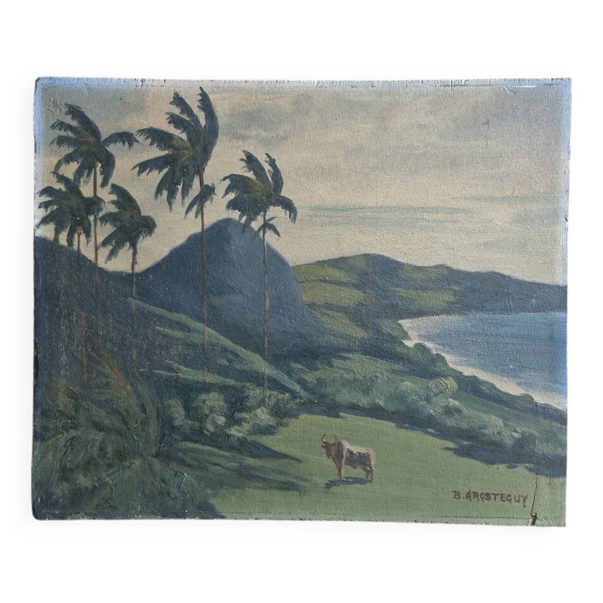 Painting by Bernard Arosteguy