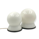 Sergio Asti, Set of 2 "Scafandro" Table Lamps, Candle, Italy 1970s