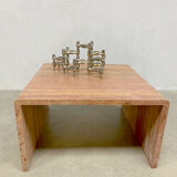 Marble coffee table 'pink chic'