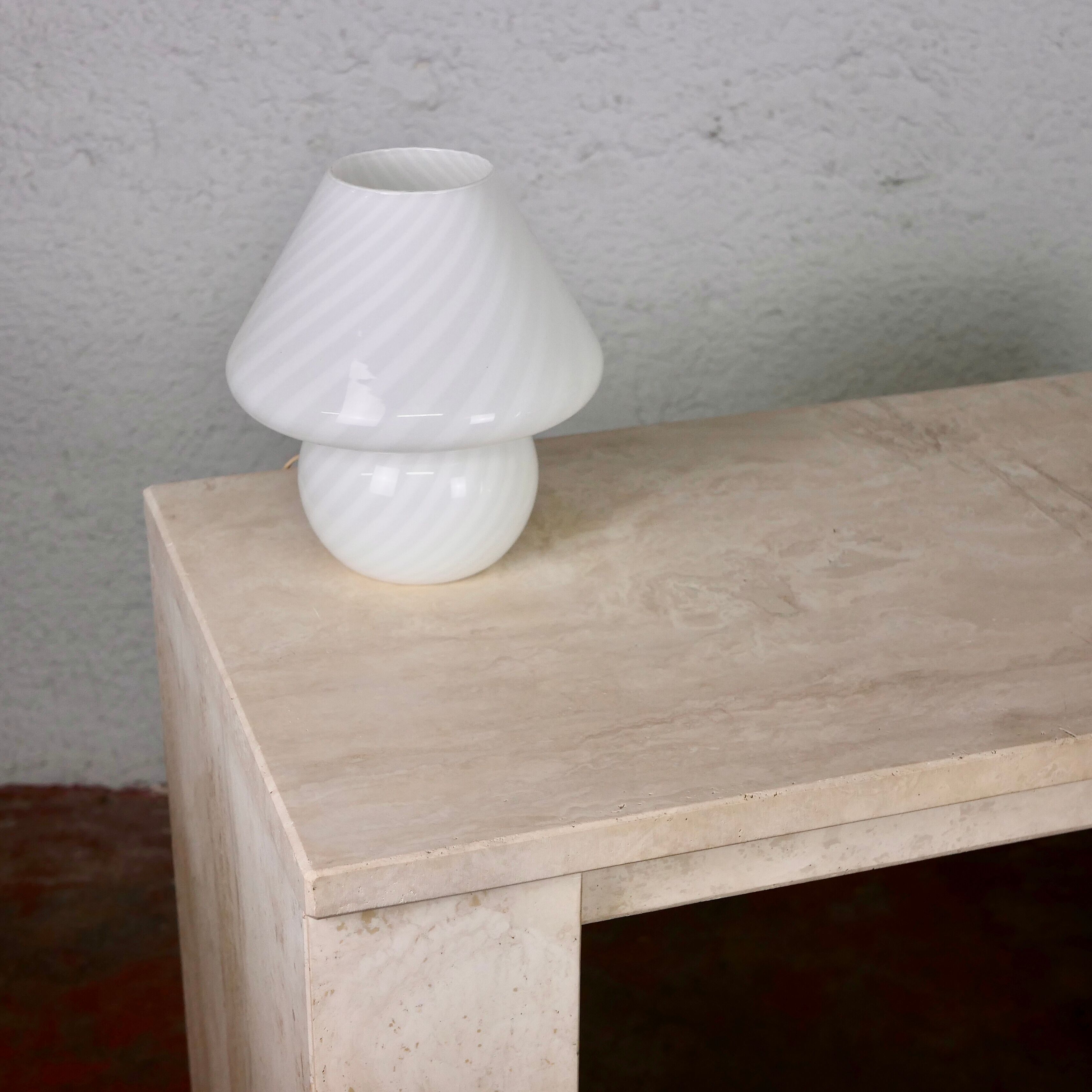Cinna travertine desk