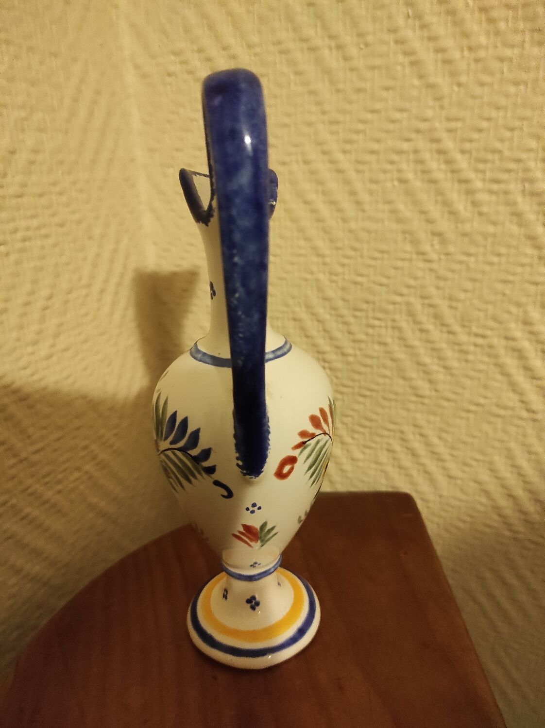 Breton HB Quimper ewer