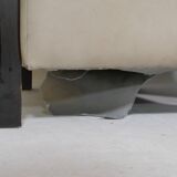 Franz Fertig Dresden leather armchair design, set of 5, 1960s