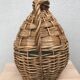 Braided wicker demijohn