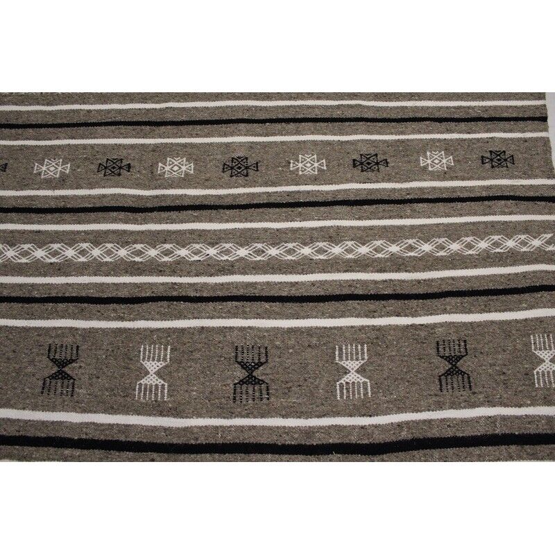 Grey Berber Kilim