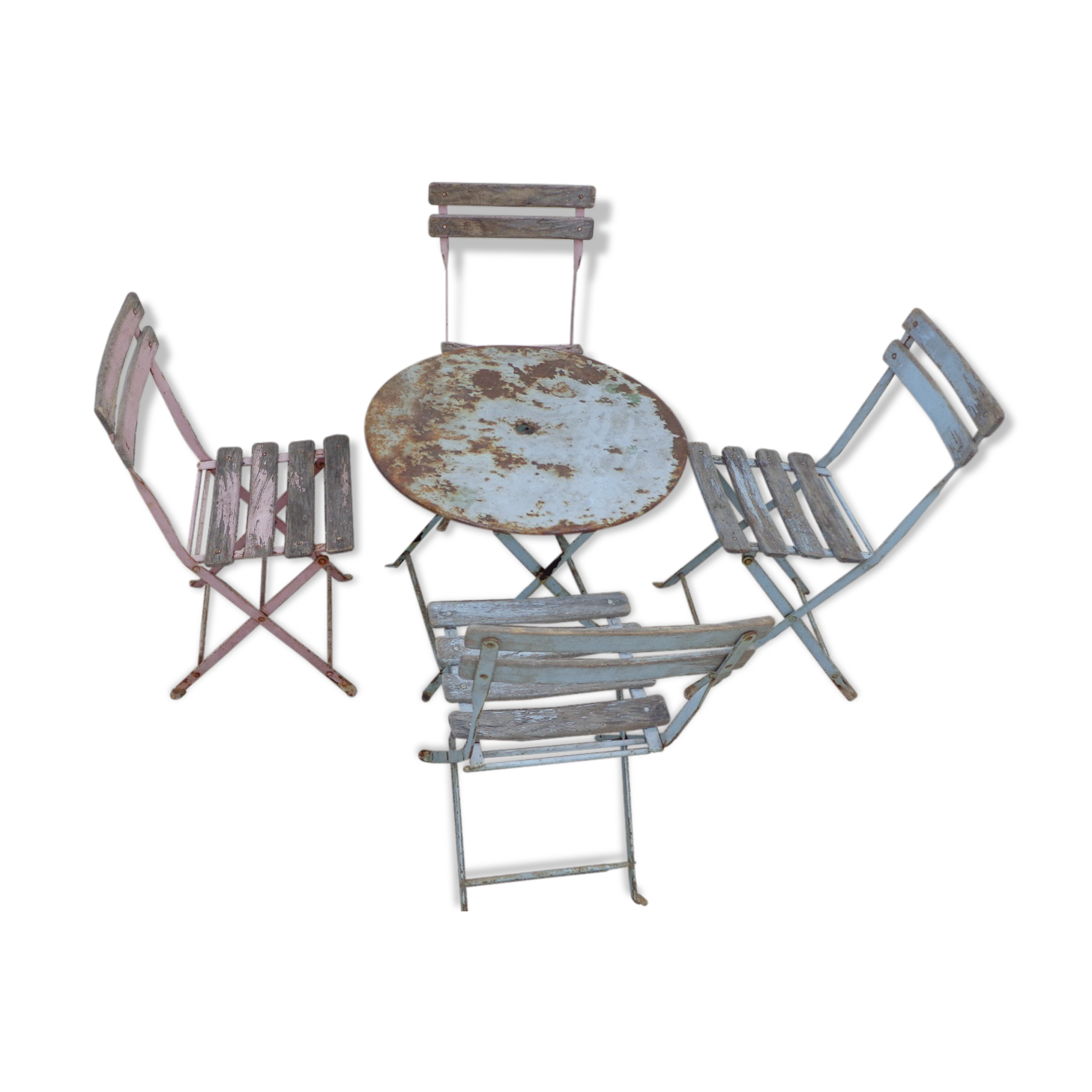 Salon de jardin pour enfant vintage