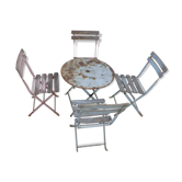 Salon de jardin pour enfant vintage