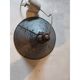 Galvanised metal and brass industrial suspension