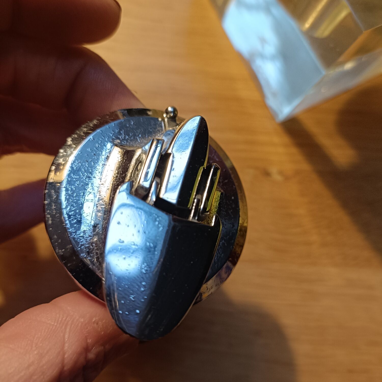 Transparent table lighter Saviem