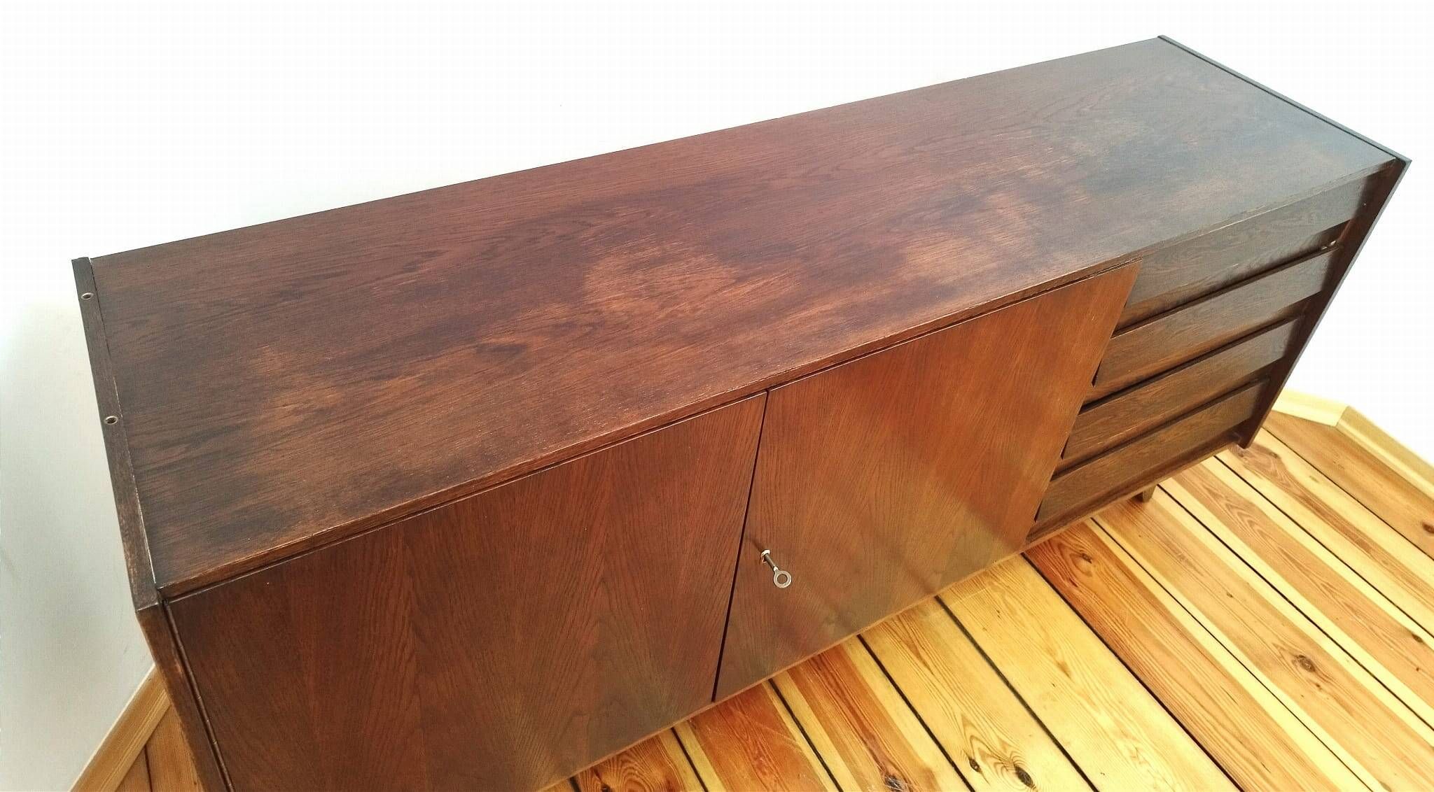 Czechoslovakian Sideboard by J. Jiroutek for Interier Praha, 1960s