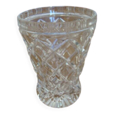 Vintage crystal vase